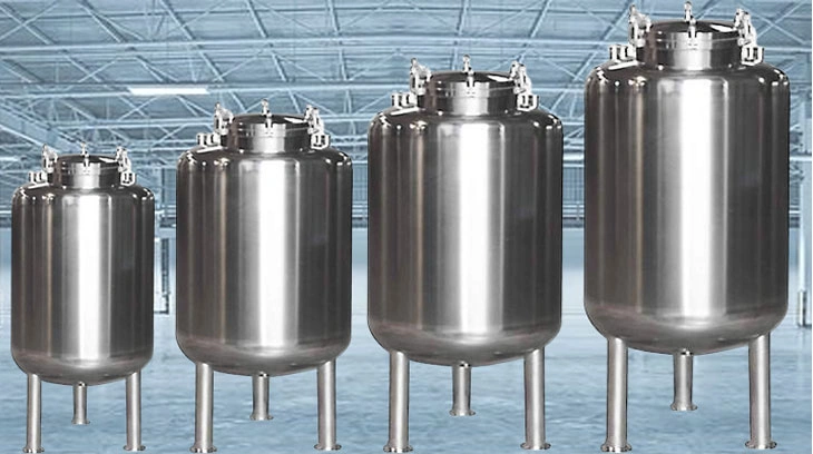 SS 316 Stainless Steel Storage Tank